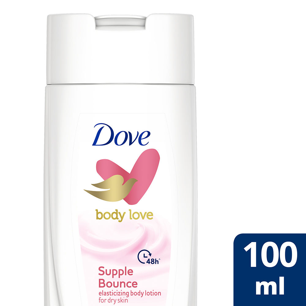Buy Dove Supple Bounce Body Lotion (100 ml) - Purplle