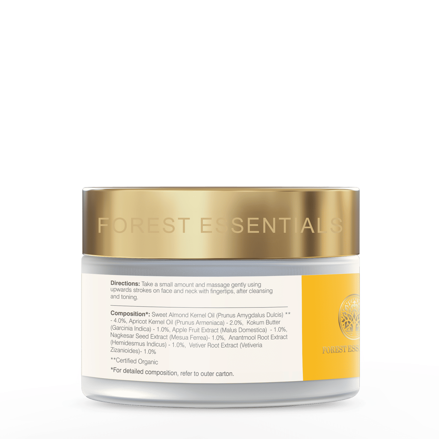 Forest Essentials Night Treatment Cream Sandalwood & Saffron