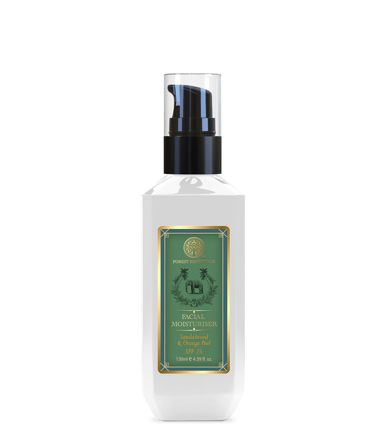 Buy Forest Essentials Hydrating Facial Moisturiser Sandalwood & Orange Peel 130 ml - Purplle