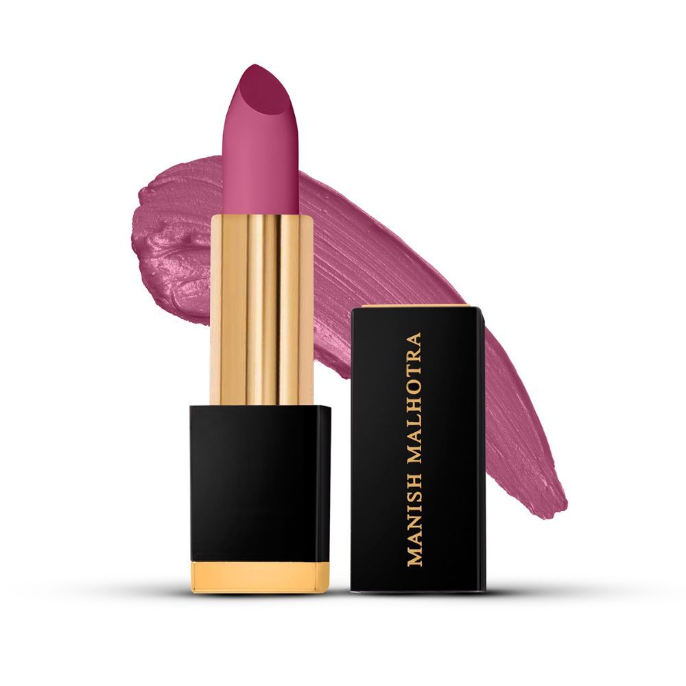 Buy Manish Malhotra Beauty By MyGlamm Soft Matte Lipstick-Eternal Rose-4gm - Purplle