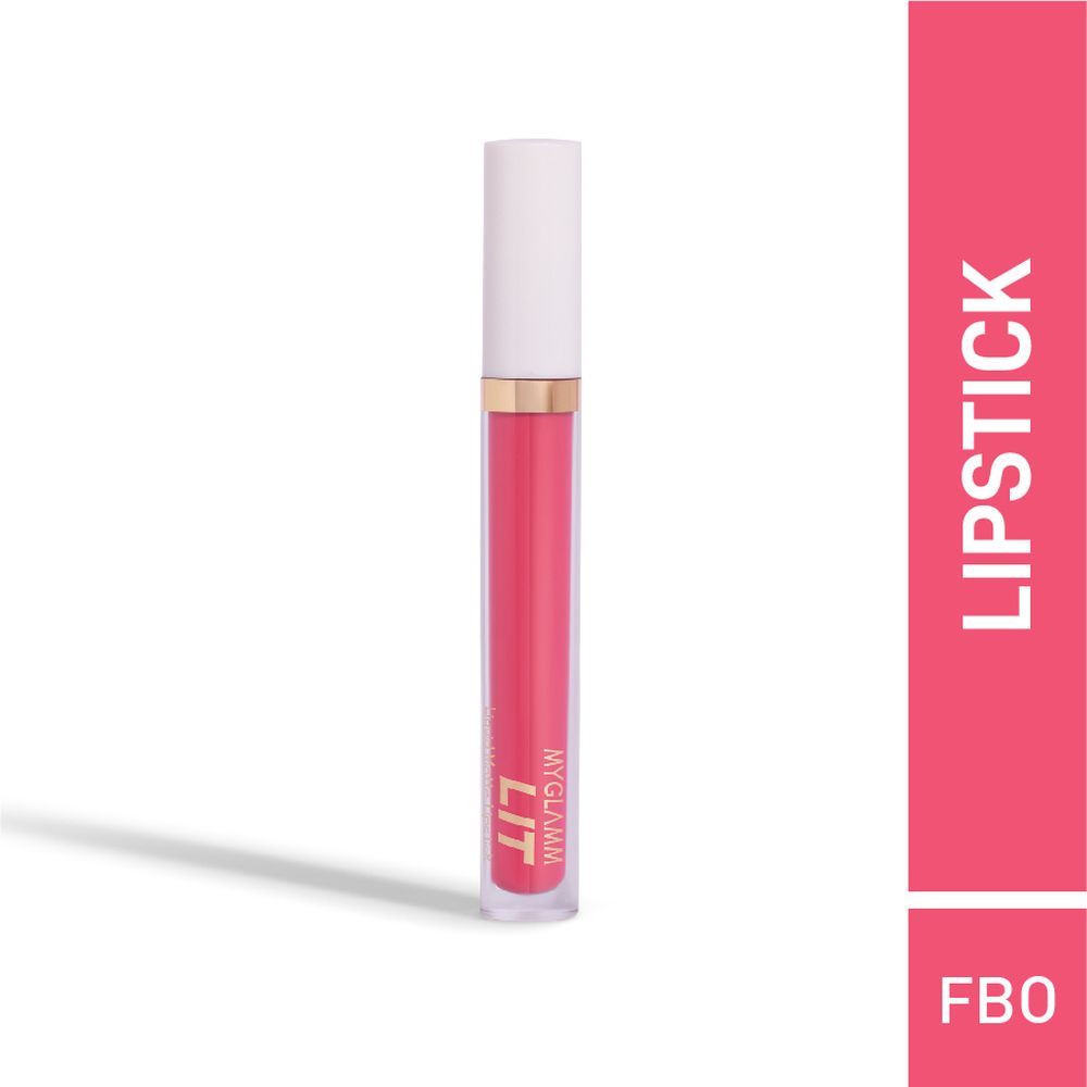 Buy MyGlamm LIT Liquid Matte Lipstick-Fbo-3ml - Purplle