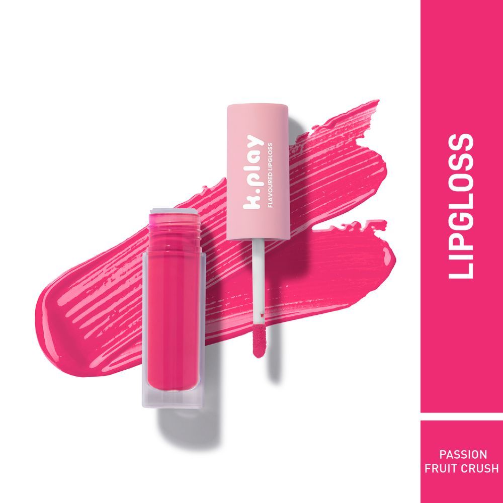 Buy MyGlamm K.Play Flavoured Lipgloss-Passion Fruit Crush-4.5ml - Purplle