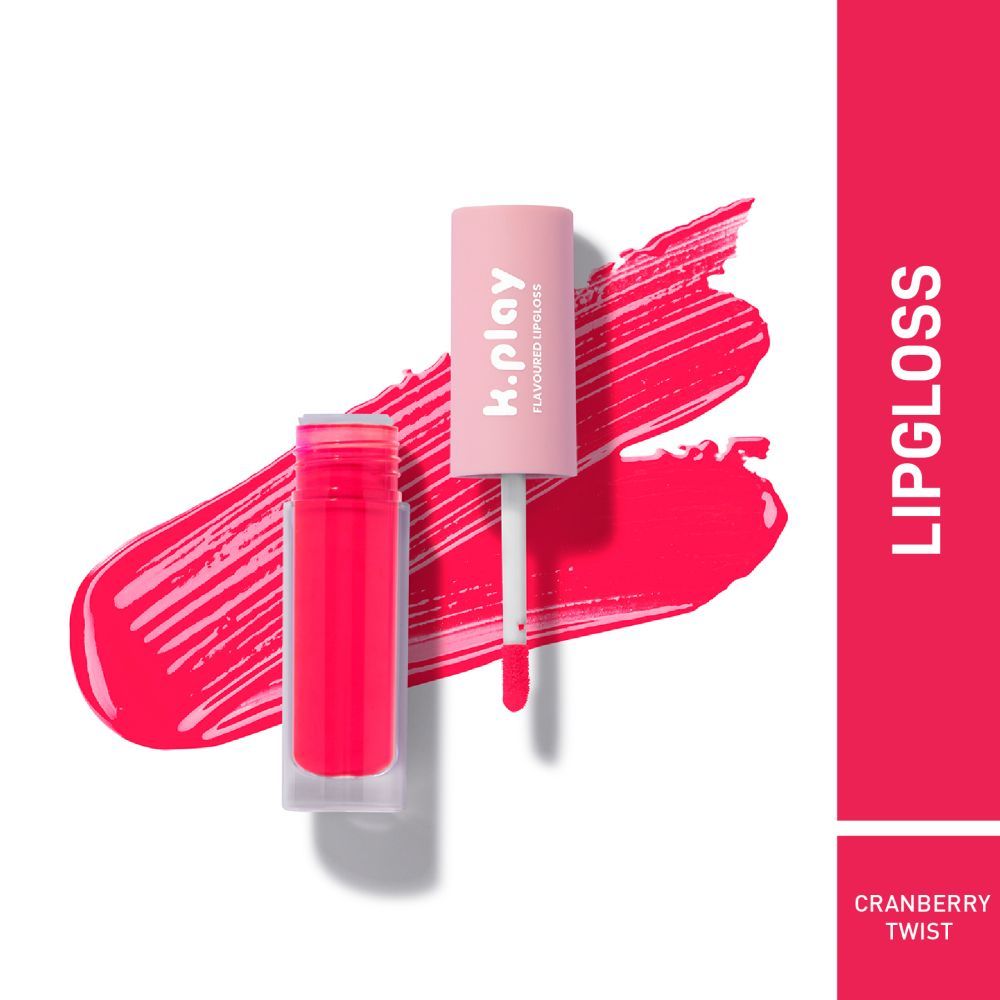 Buy MyGlamm K.Play Flavoured Lipgloss-Cranberry Twist-4.5ml - Purplle