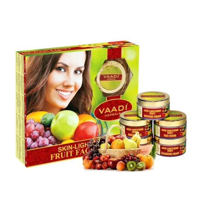 Buy Vaadi Herbals Skin-Lightening Fruit Facial Kit (270 g) - Purplle