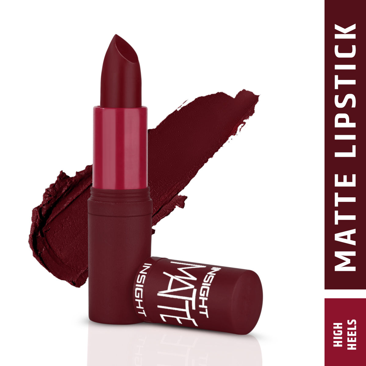 Buy Insight Matte Lipstick (L-21)-A12-High Heels(4.2 Gm) - Purplle