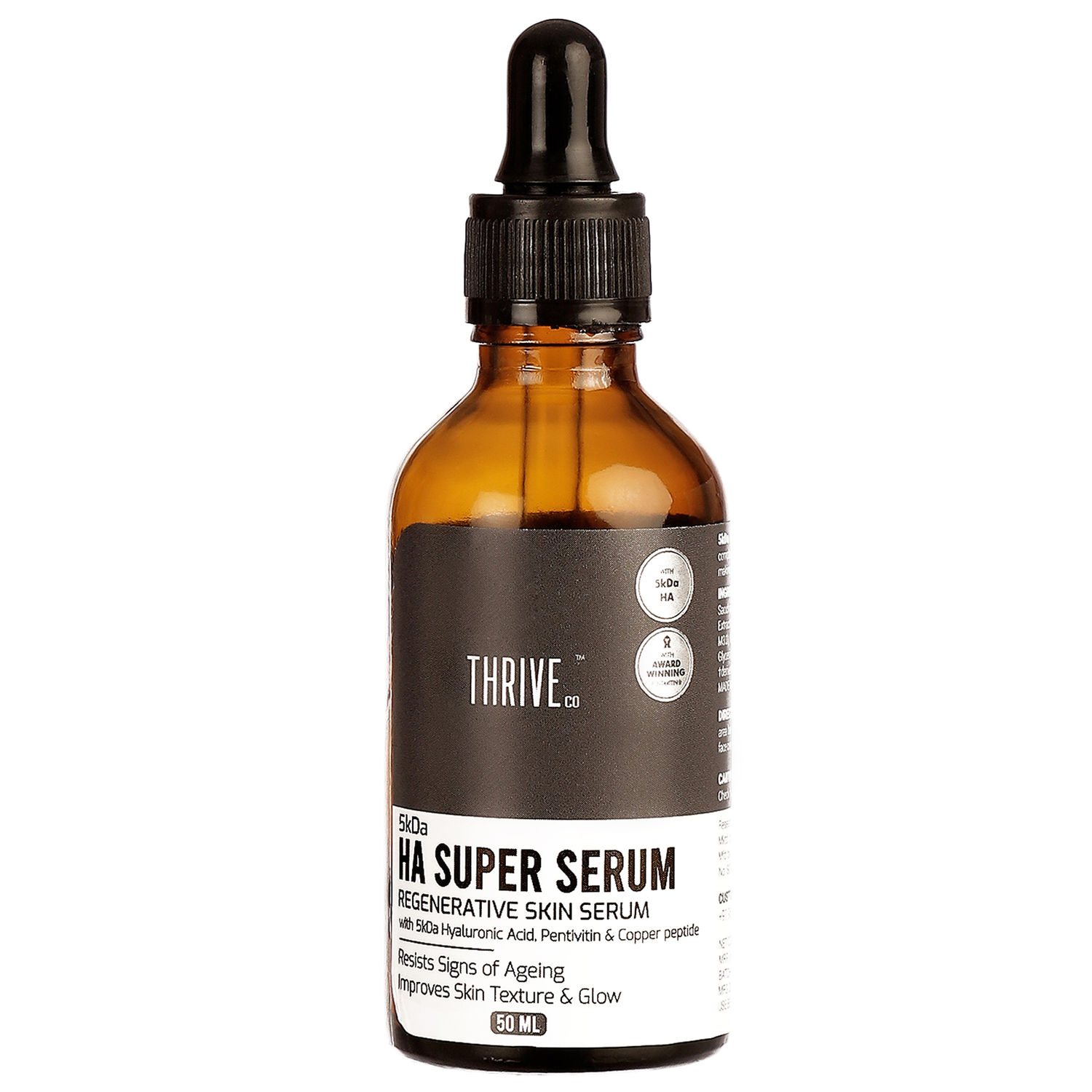 Buy ThriveCo 5Kda Hyaluronic Acid Super Skin Serum: For Plumping, Wrinkle-Reduction, Anti-Pigmentation - Purplle
