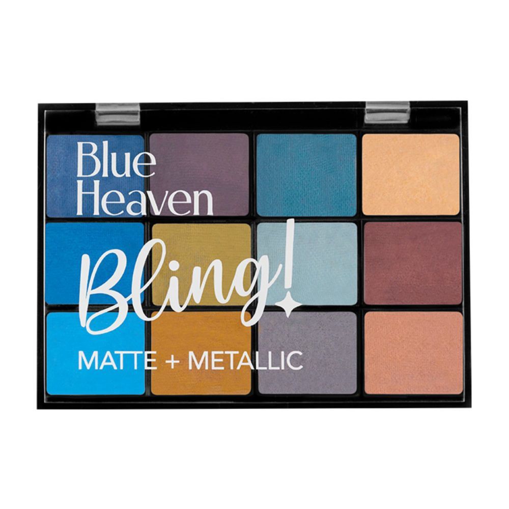Buy Blue Heaven 12-in-1 Bling Eyeshadow, Sorbet Pastel (22 g) - Purplle