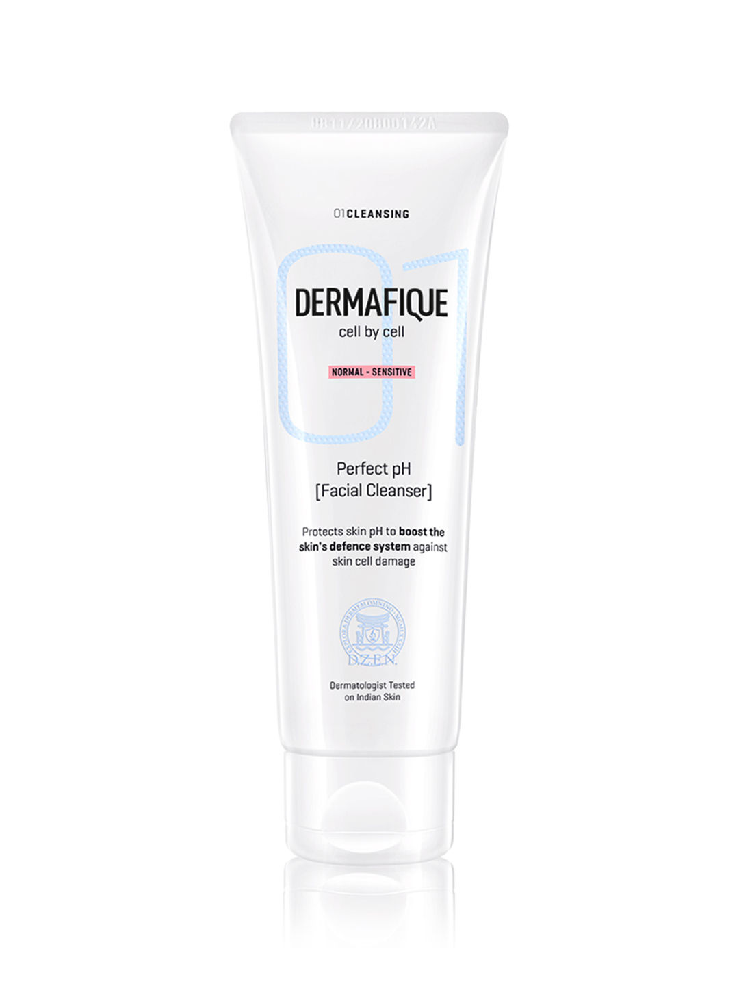 Buy Dermafique Perfect Ph Facial Cleanser Face wash for normal to sensitive skin, with Chamomile & Vitamin E, SLES Free, paraben free, Ultra Mild, Deep cleanses, Dermatologist tested (100 ml) - Purplle