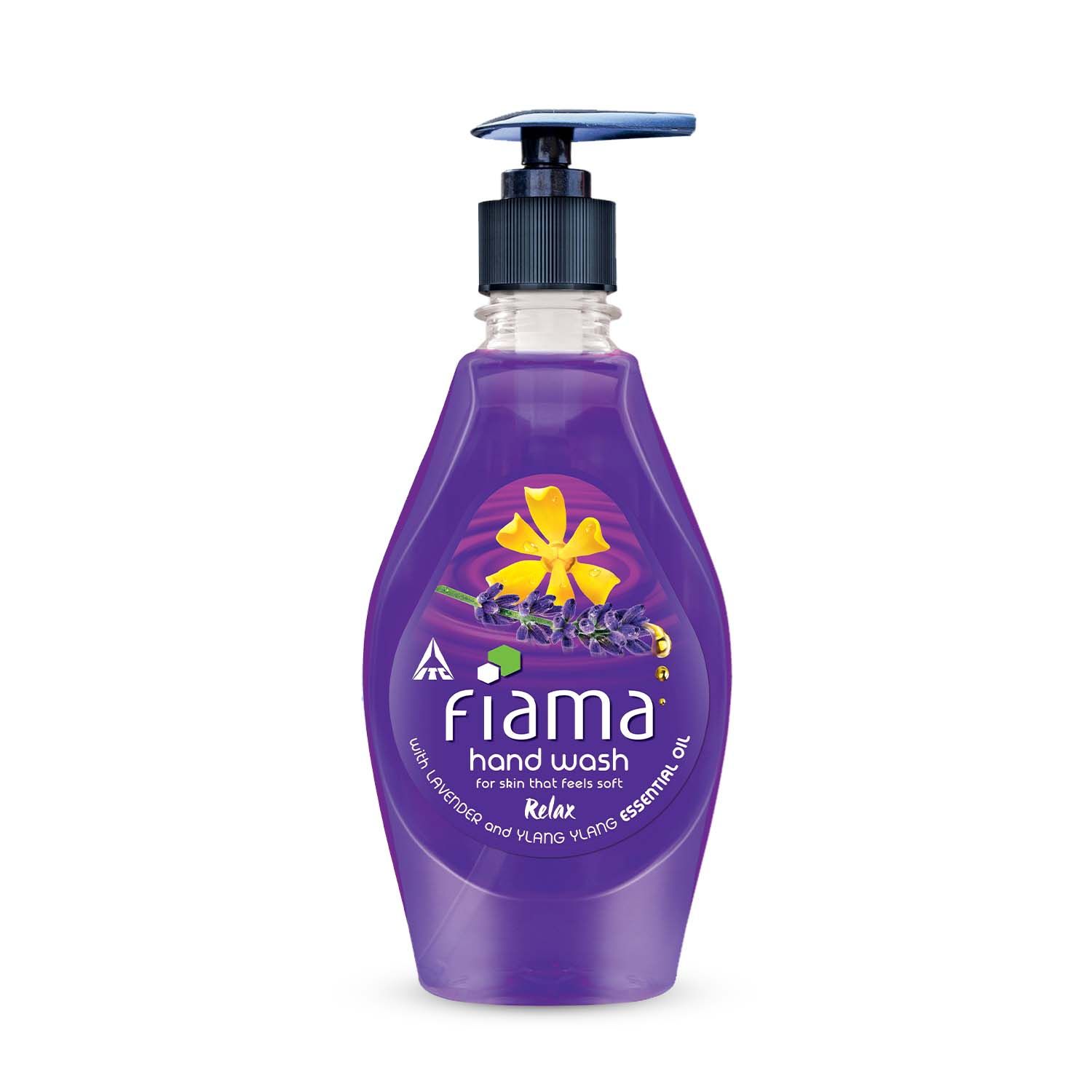 Buy Fiama Relax Moisturising hand wash, Lavender and Ylang Ylang, 400ml - Purplle