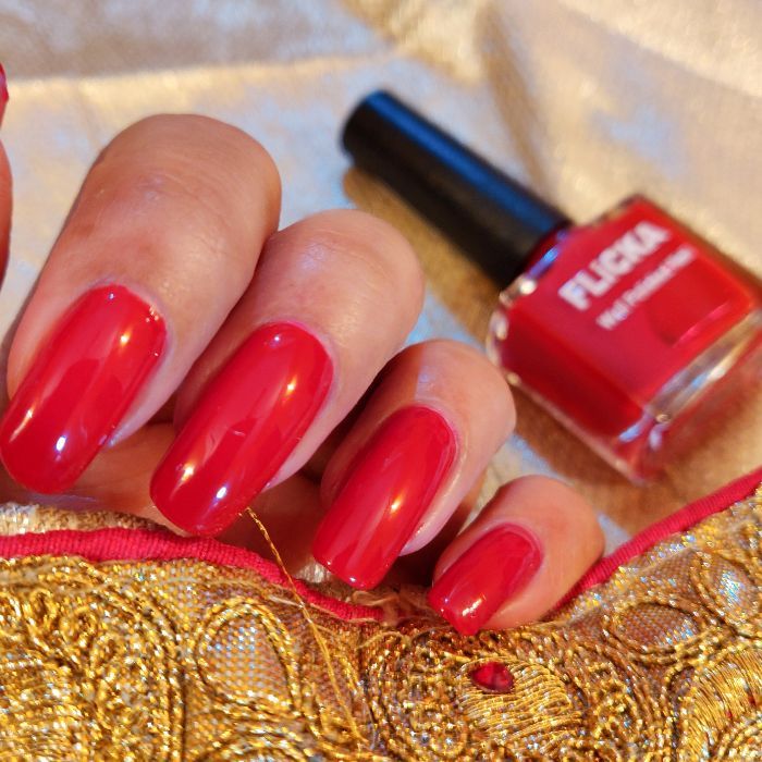 flicka＊nail Flicka Well Polished Nail Polish- 100 Wild Fire (9.5Ml)