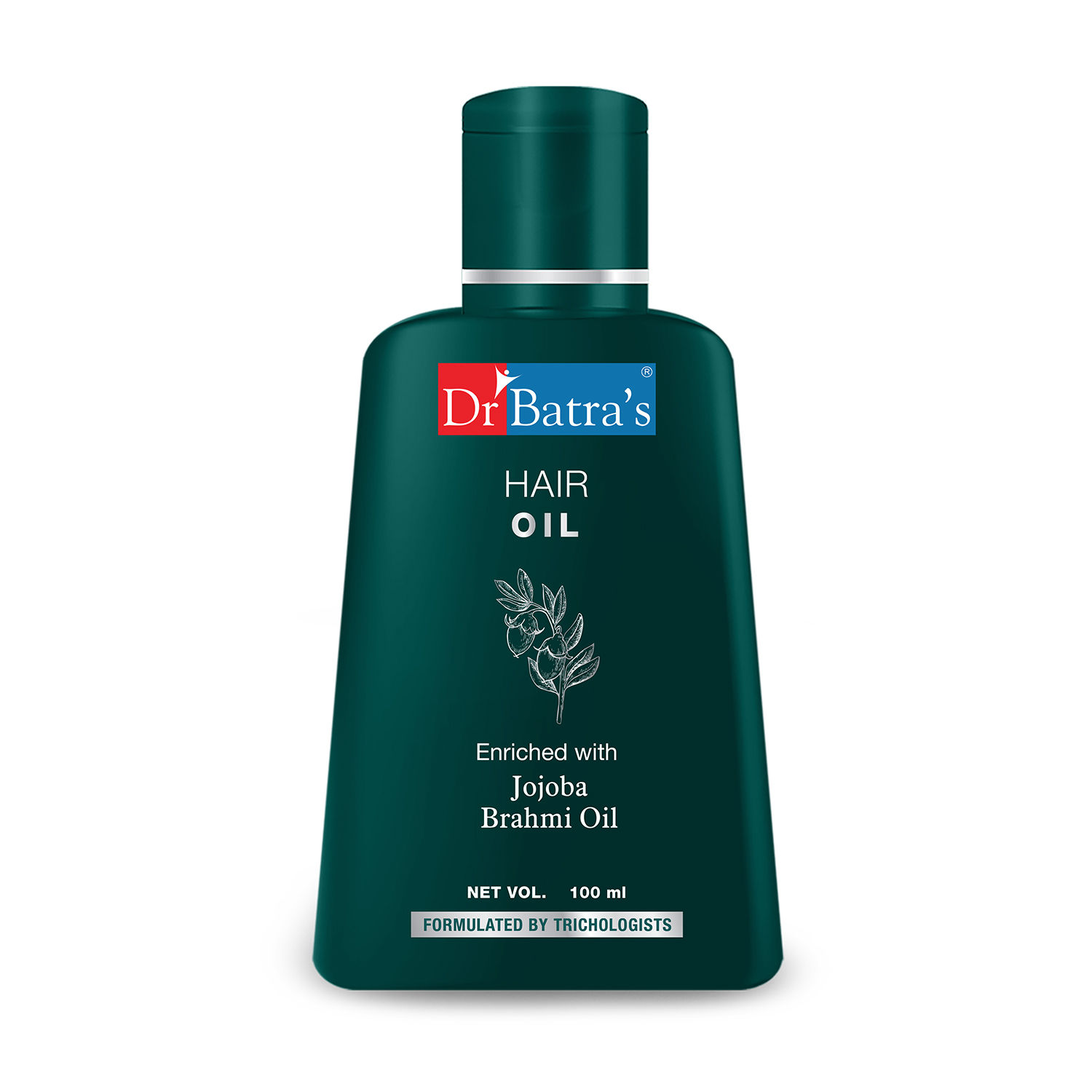 Buy Dr Batra’s Hair Oil. Non-Sticky Formula. Nourishes Scalp. Supports Hair Growth. Contains Jojoba, Brahmi extracts. Suitable for men and women. 100 ml - Purplle