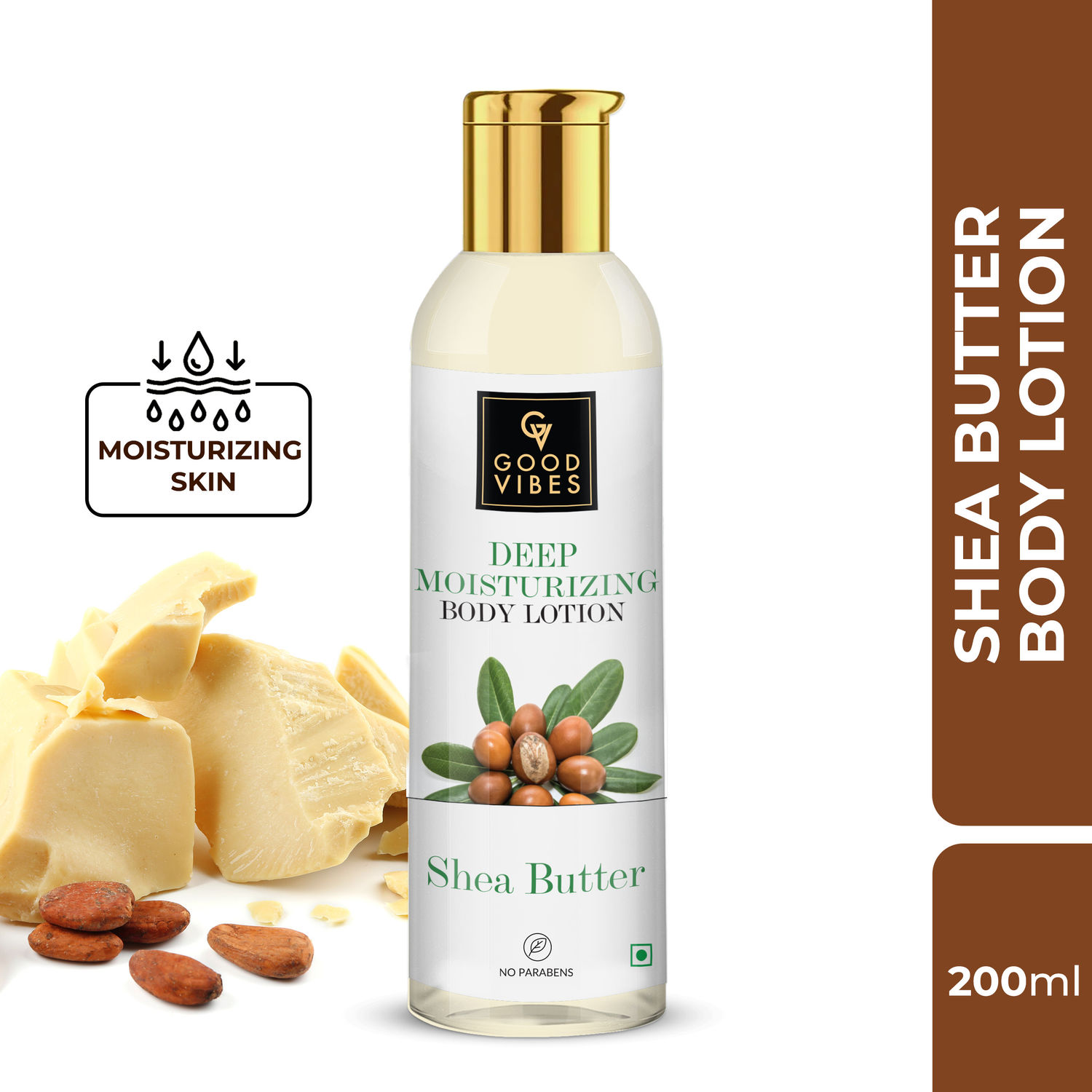 Buy Good Vibes Deep Moisturizing Body Lotion - Shea Butter (200 ml) Online