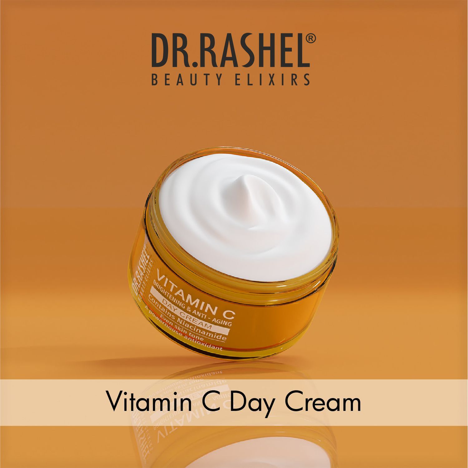 Buy Dr.Rashel Vitamin C Day Cream for Brightening and Anti-Aging (50Gm) - Purplle