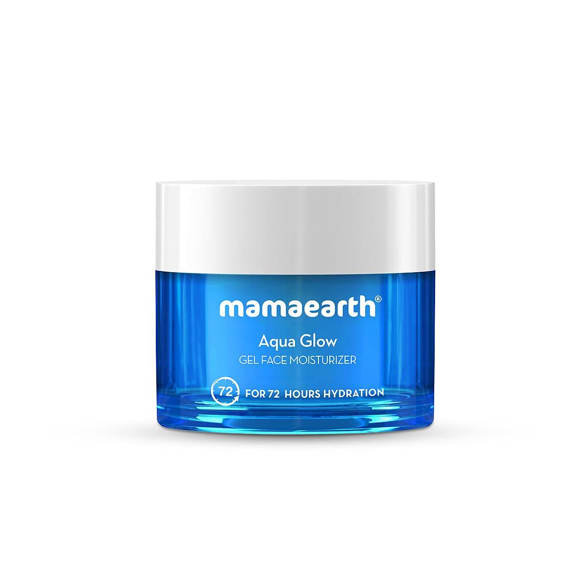 Buy Mamaearth Aqua Glow Gel Face Moisturizer With Himalayan Thermal Water and Hyaluronic Acid for 72 Hours Hydration (100 ml) - Purplle