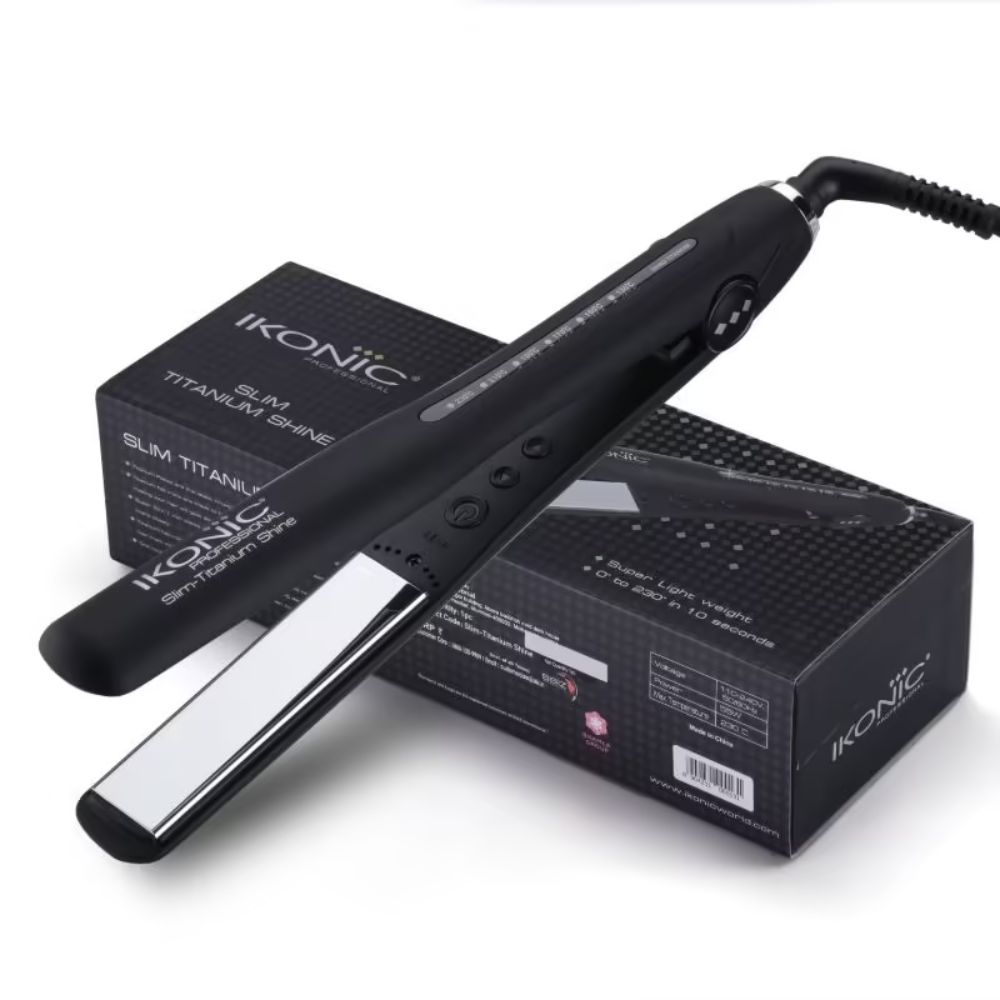 Ikonic professional slim titanium shine shop
