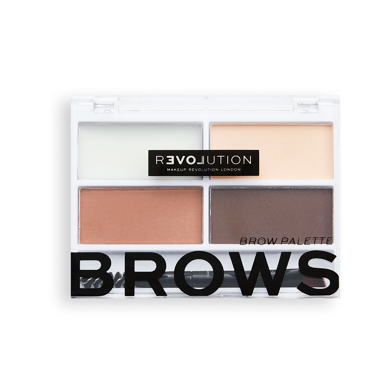 Buy Revolution Relove Colour Cult Brow Palette Medium 3.2 GM - Purplle