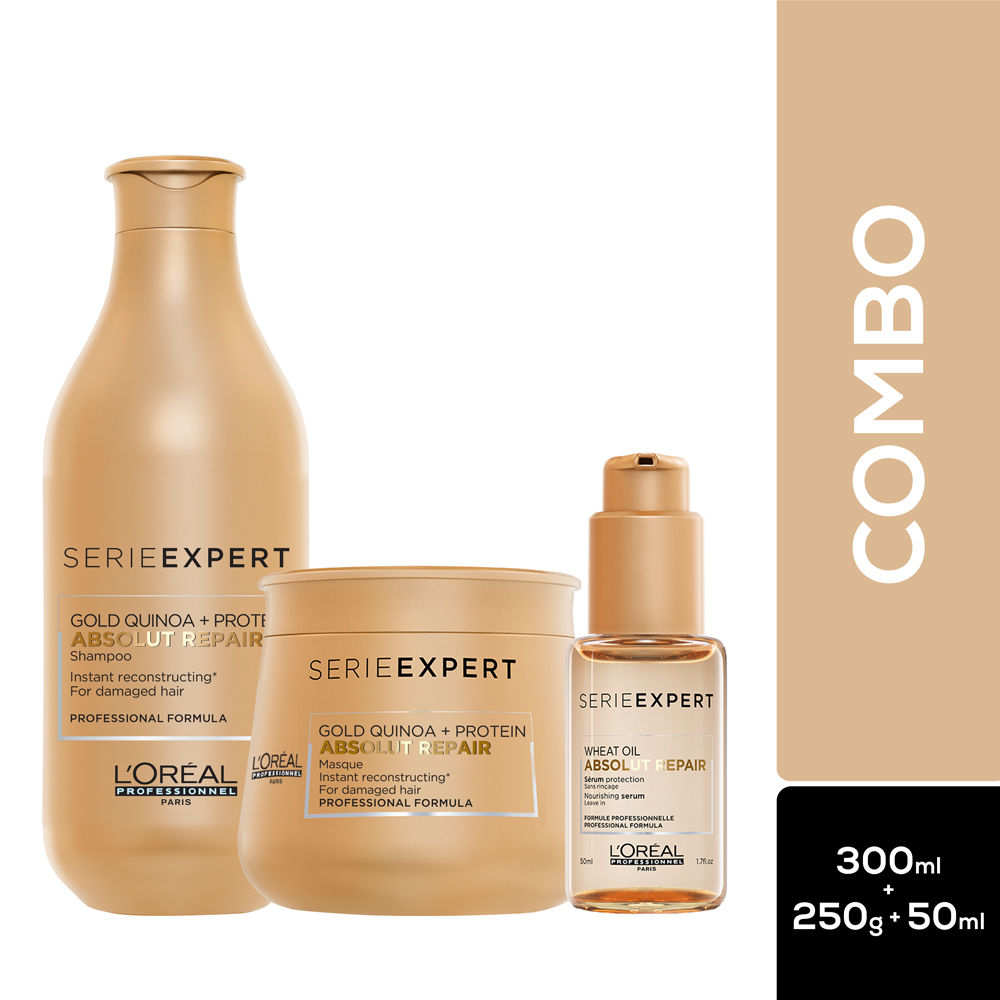 L'Oreal Professionnel Serie Expert Absolut Repair Shampoo + Masque + Serum