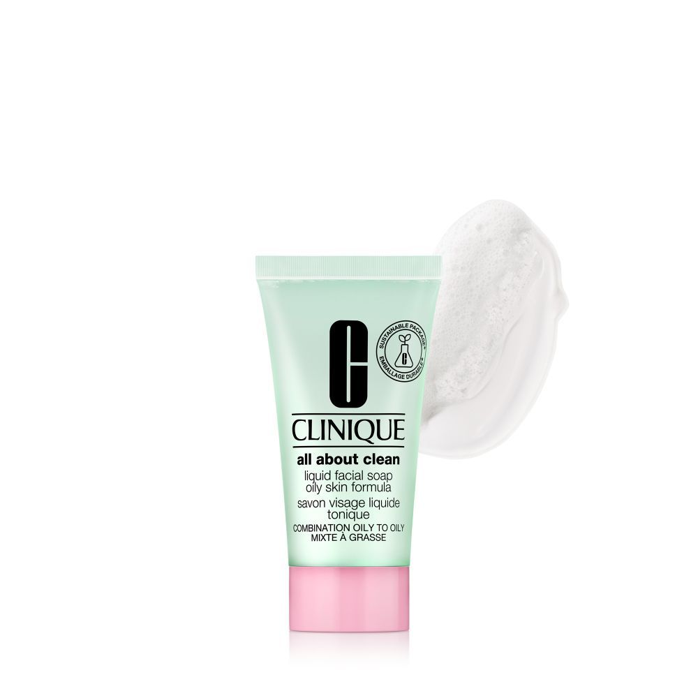 Buy Clinique 3 step  Liquid Facial Soap Oily Deluxe Sample (30ml) - Purplle