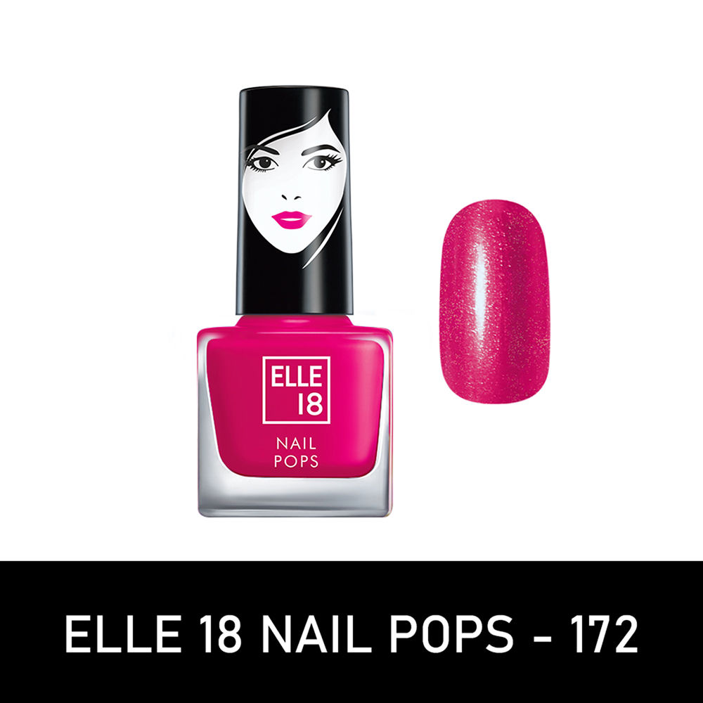 Buy Elle 18 Nail Pops Nail Polish Shade (149) 5 ml Online | Flipkart Health+