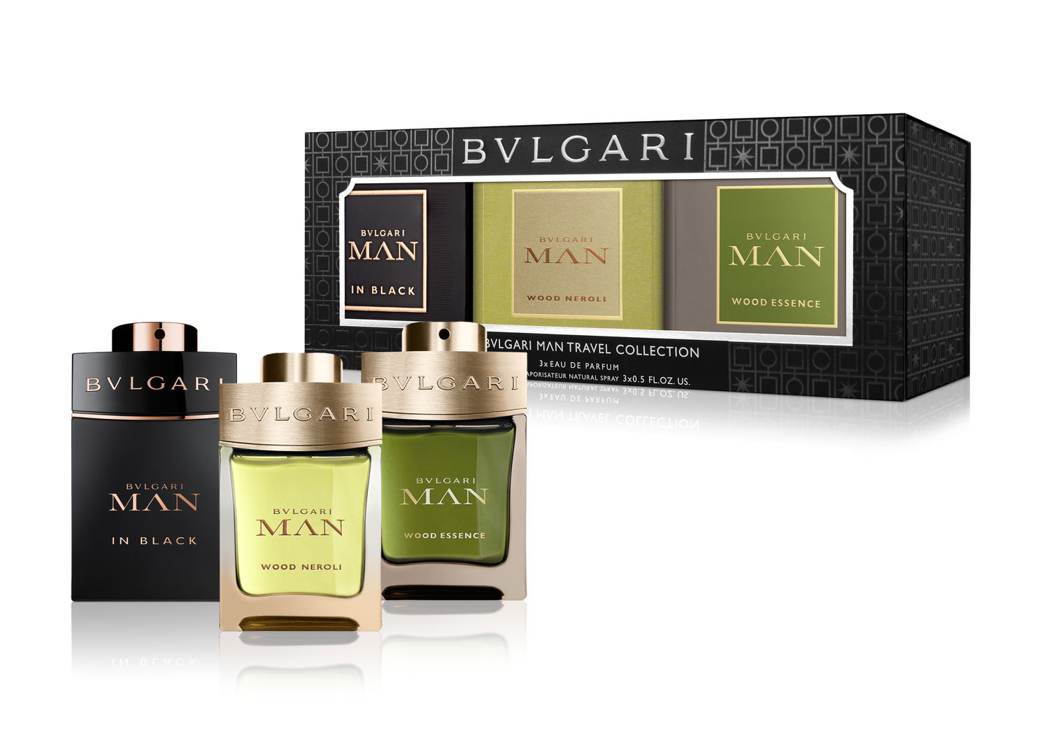 BVLGARI Trio Kit MIB MWE MWN 15mlx3