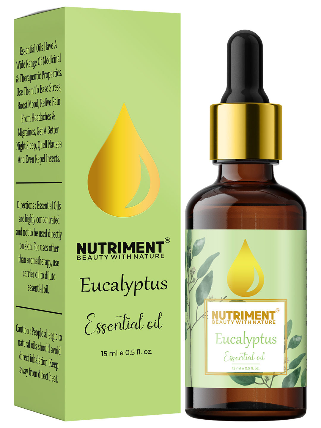 Buy Nutriment Eucalyptus Essential Oil, 15ml - Purplle