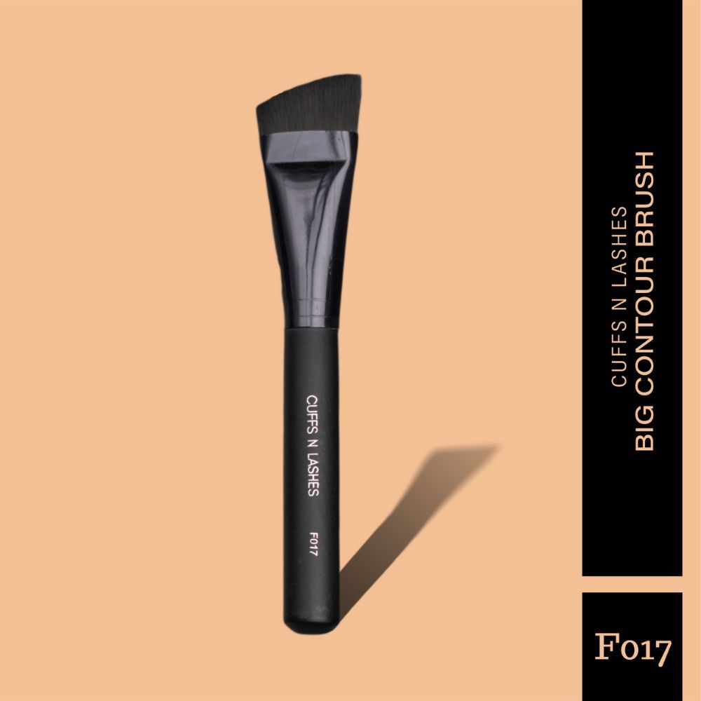 Buy Cuffs N Lashes Makeup Brushes, F017 Big Contour Brush - Purplle