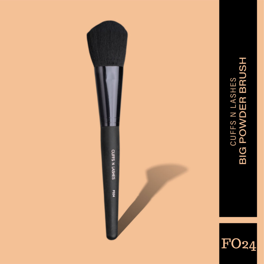 Buy Cuffs N Lashes Makeup Brushes, F024 Big Powder Brush - Purplle