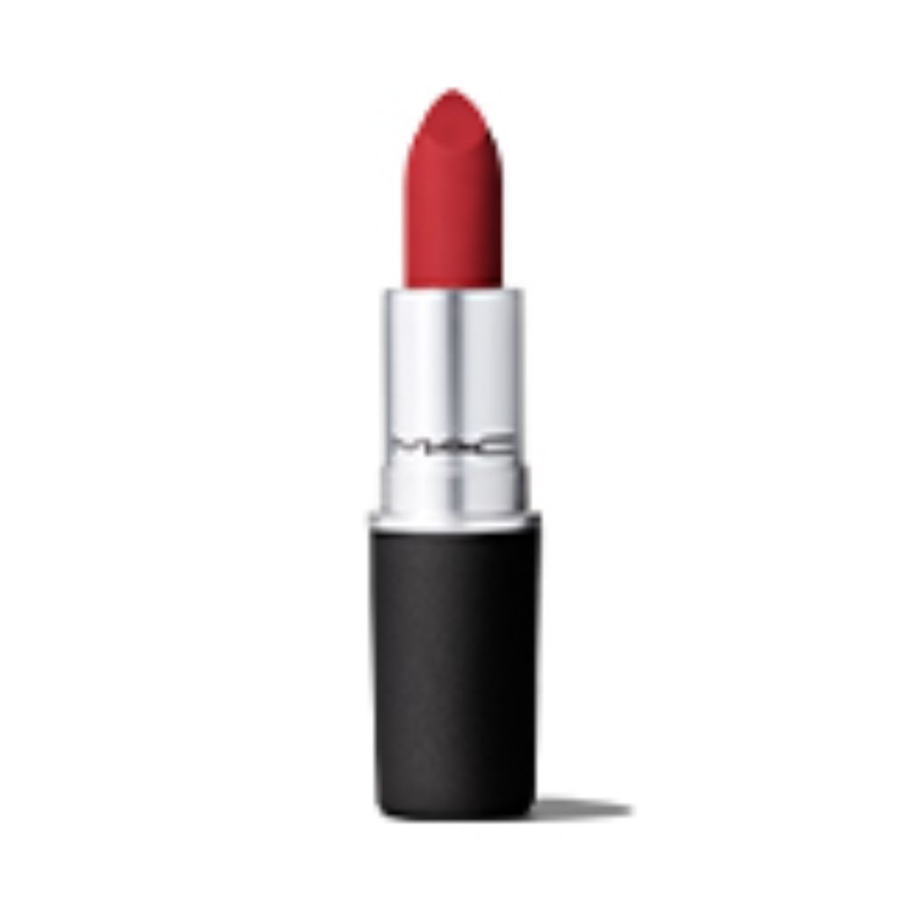 Buy M.A.C RUBY'S CREW/ POWDER KISS LIPSTICK RUBY NEW - Purplle