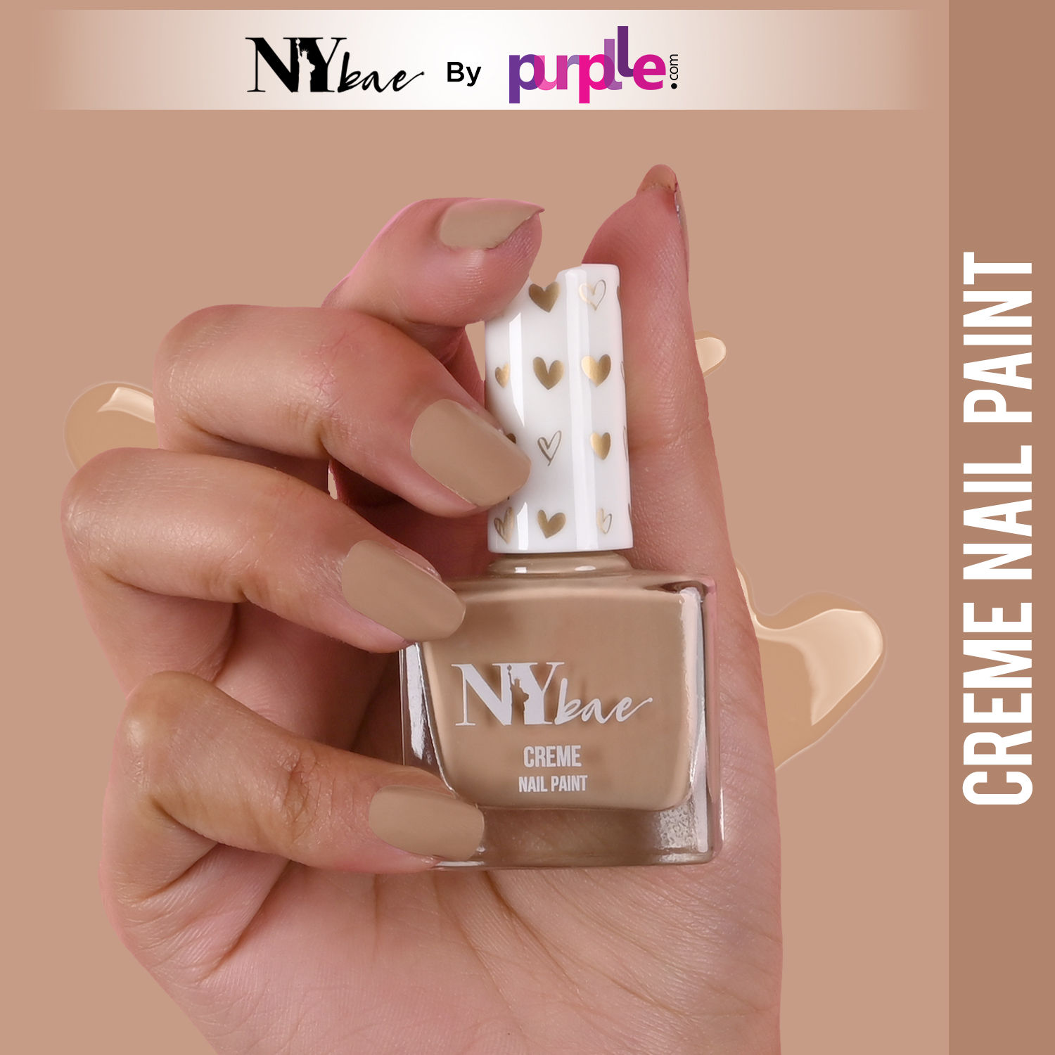 Buy Moraze Glossy Touch Nude Nail Polish/Nail Paint for Women, Quick  Drying, Long Lasting Nail Enamel, Non-Chipping & No Harmful Chemicals, 8  ml, Cocoa Online at Low Prices in India - Amazon.in