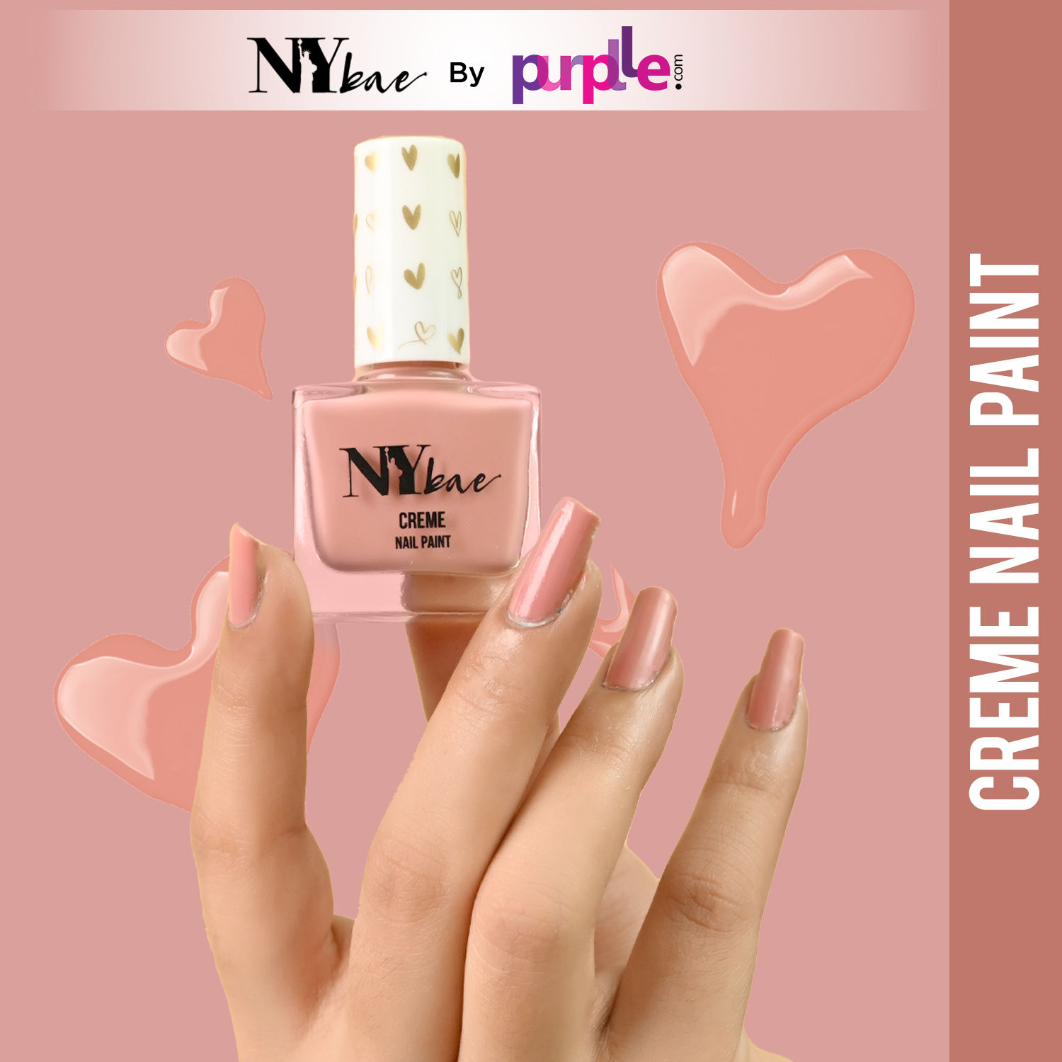 NY bae Matte Creme Nail Polish Combo (Set of 3) Pink,, Purple, Red - Price  in India, Buy NY bae Matte Creme Nail Polish Combo (Set of 3) Pink,,  Purple, Red Online