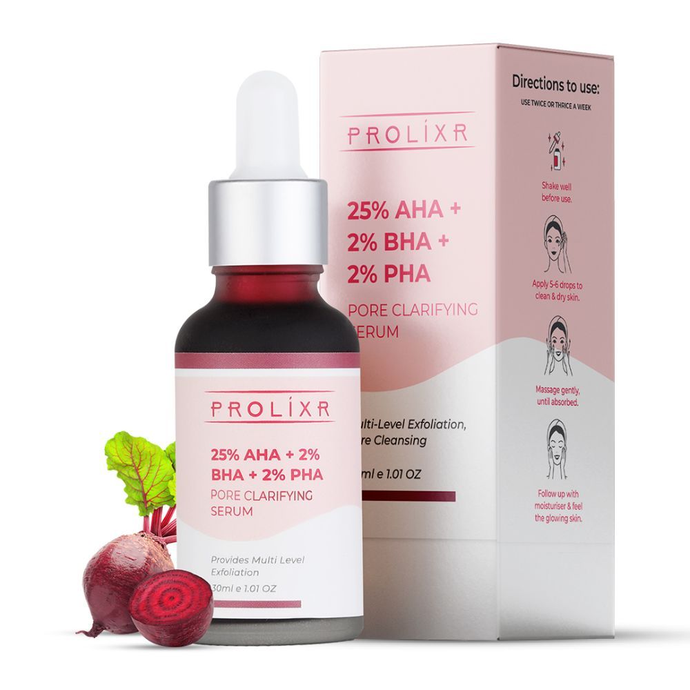 Buy Prolixr Aha 25% Bha 2% Pha 2% Exfoliating Serum - Purplle