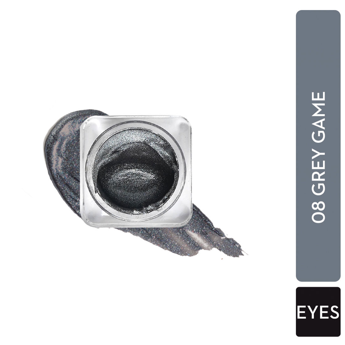 Buy SUGAR Cosmetics - Eye Love - Jelly Eyeshadow - 08 Grey Game - Longlasting, Gel Based Eyeshadow with a High Shiny Finish - Purplle