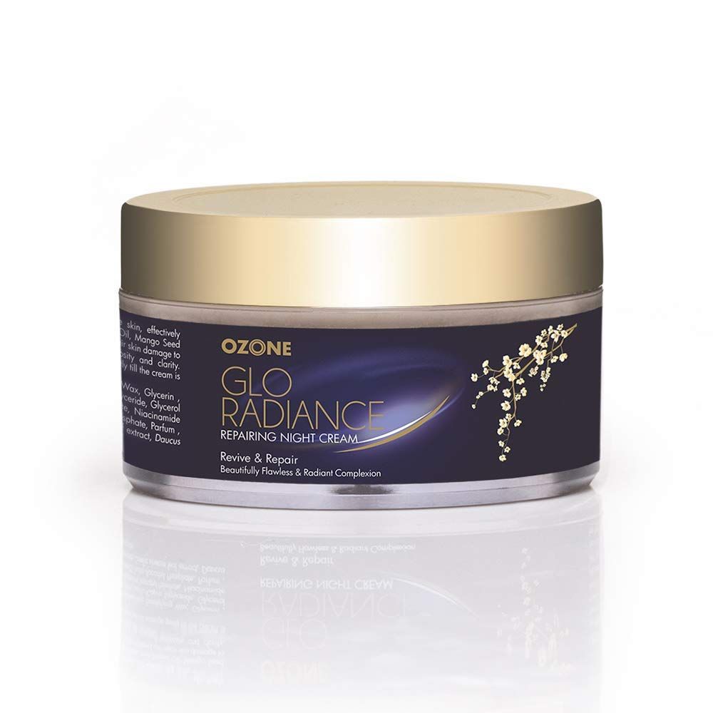 Buy OZONE GLO RADIANCE REPAIRING NIGHT CREAM (50 g) - Purplle