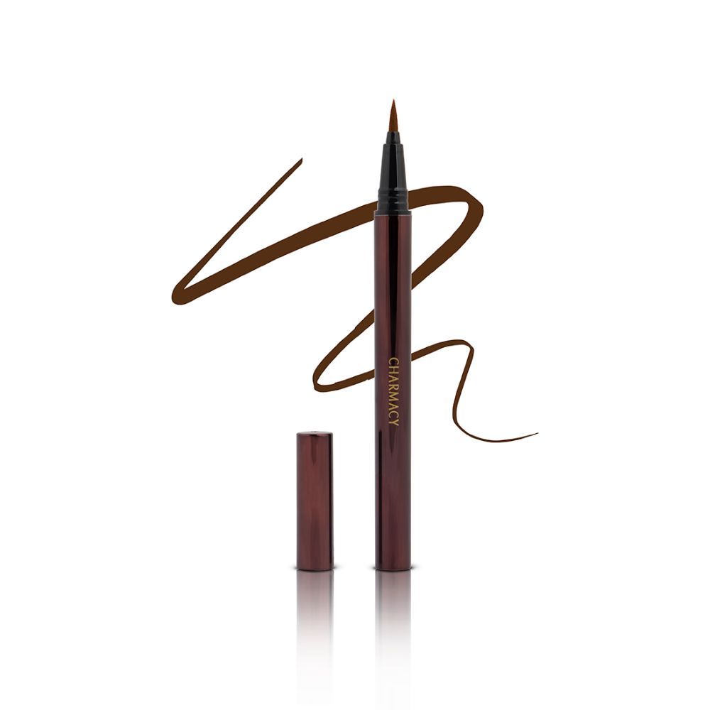 Buy Charmacy Milano Eyeliner Sketch Intense (Dark Brunette) - 0.6ml, Waterproof, Sweatproof, Transferproof, Smudge Resistant, Long Lasting, No Touchup, Mess Free, Fast Drying, Vegan, Cruelty-Free, Non-Toxin - Purplle