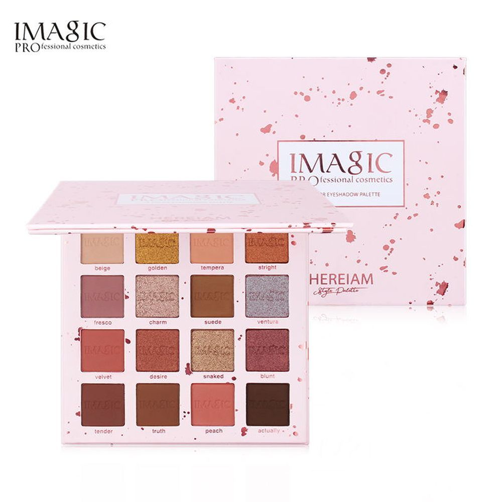 Buy IMAGIC PROfessional 16 COLOR EYESHADOW PALETTE EY-327 - Purplle