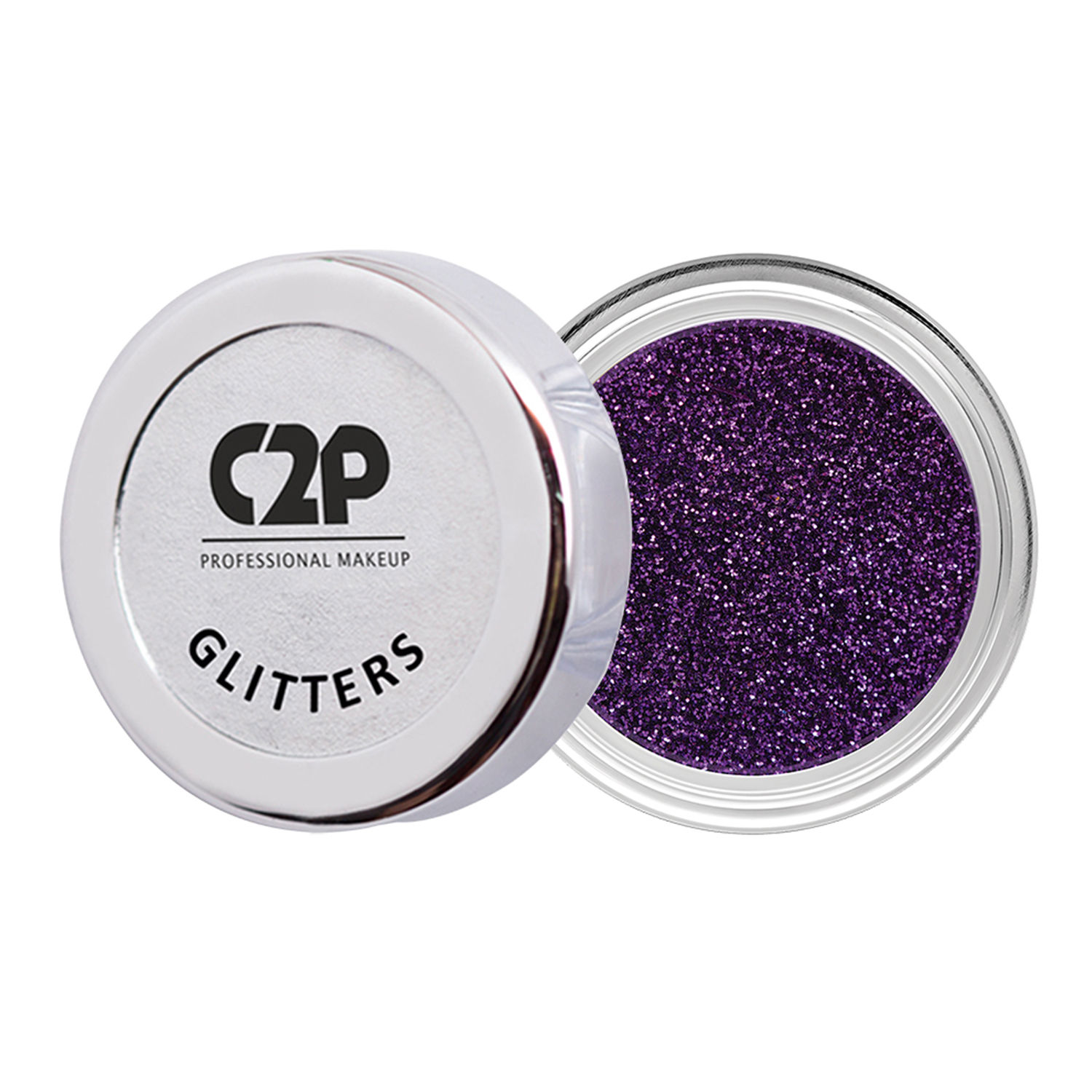 Buy C2P Pro Uptown Eyeshadow Loose Glitters - Violet Line 11 - Purplle