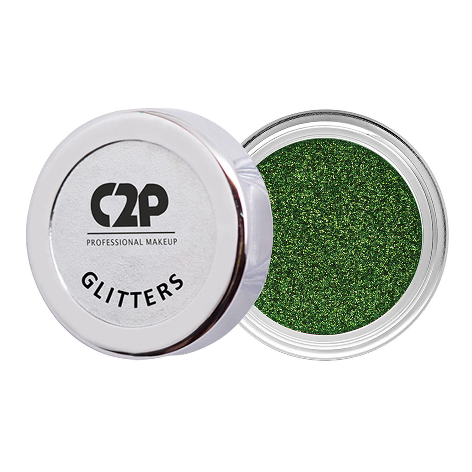 Buy C2P Pro Uptown Eyeshadow Loose Glitters - Dazzling Green 39 - Purplle