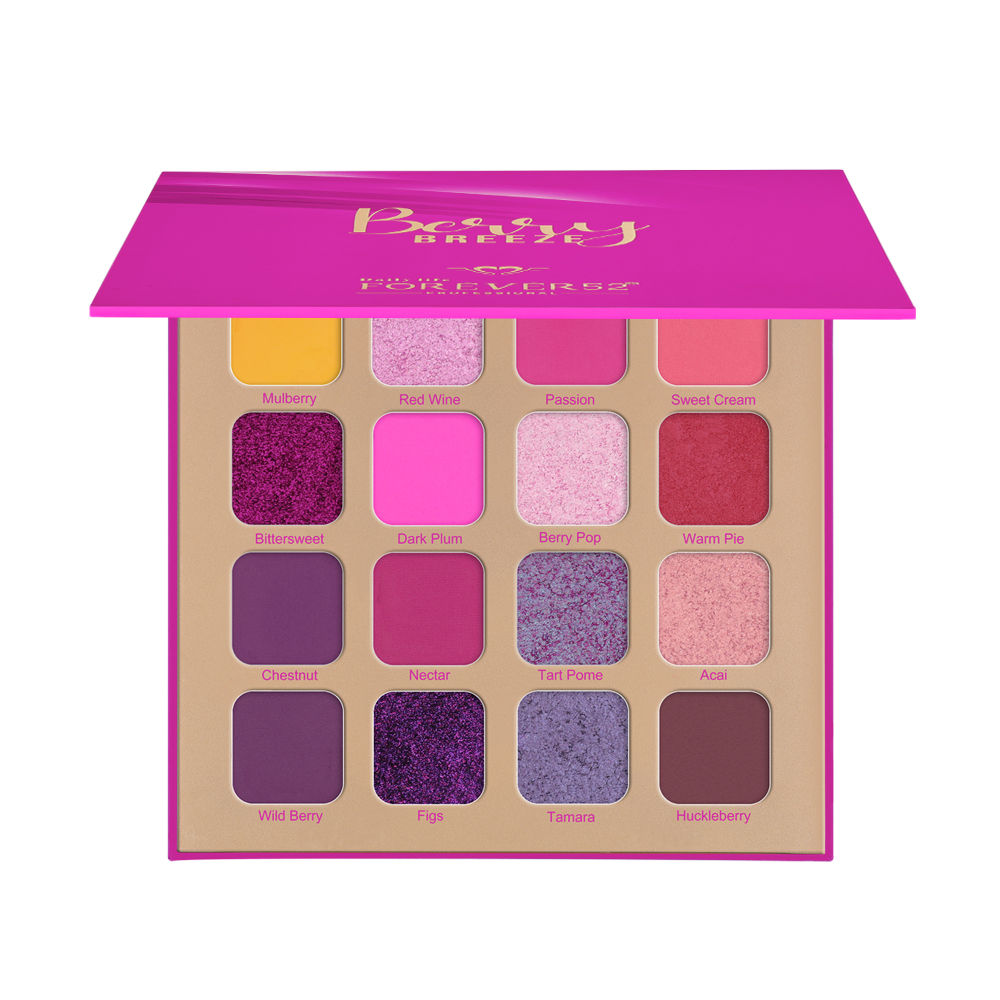 Buy Daily Life Forever52 16 Color Eyeshadow Palette Berry Breeze BRZ003 (24 g) - Purplle