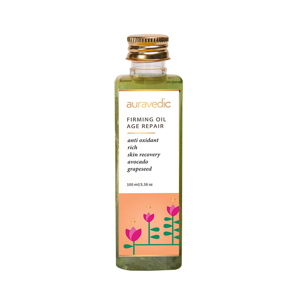 Buy Auravedic Firming Avocado Grape seed Age Repair oil, Protects & Brightens Skin, Dimishes Age Spots & Visibly Firms Skin (100 ml) - Purplle