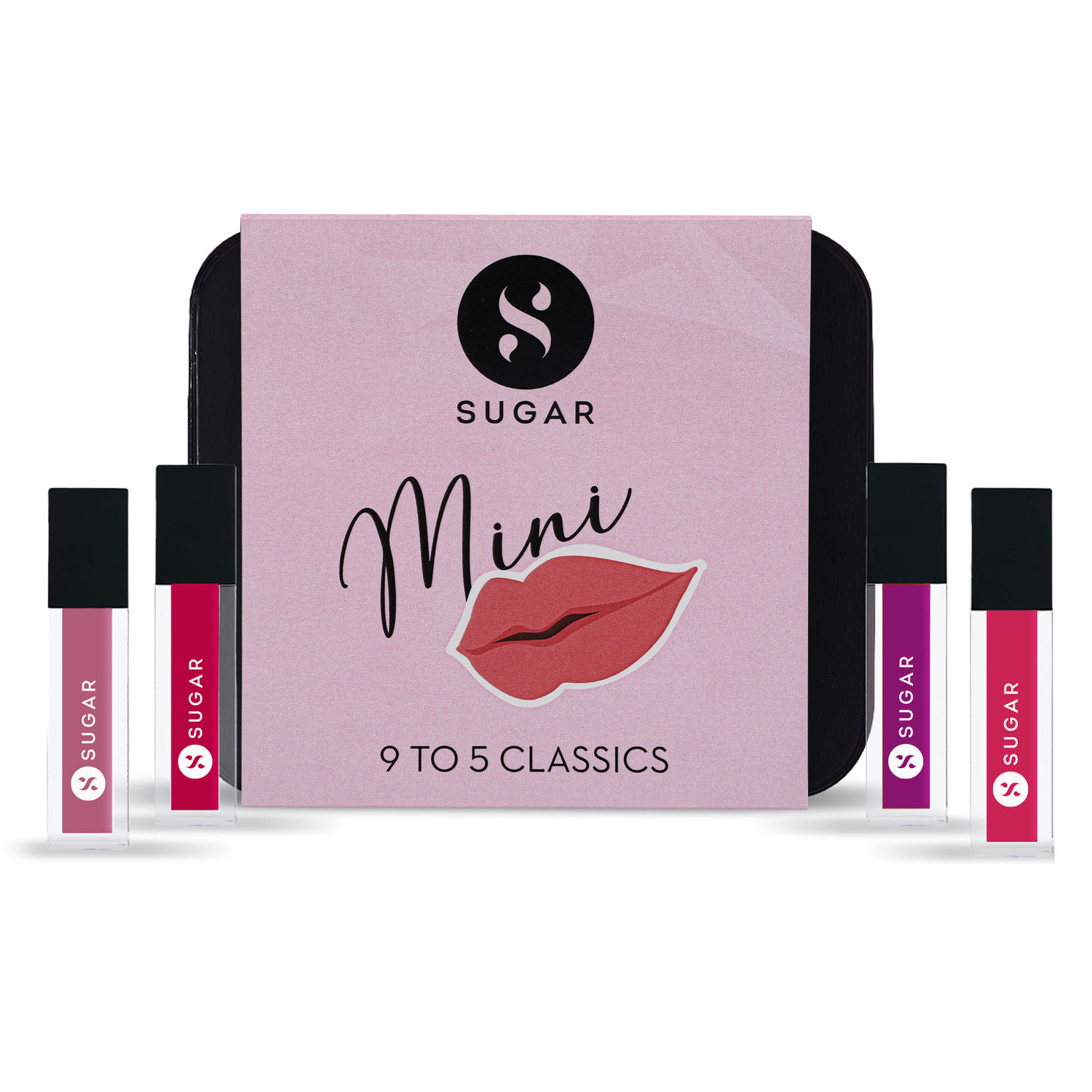 Buy SUGAR 9 to 5 Classics Mini Lipstick Set - Purplle