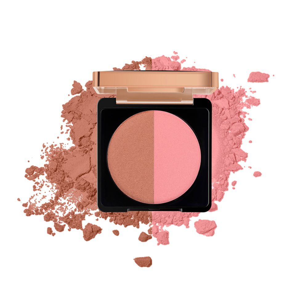 Buy Manish Malhotra Beauty By MyGlamm Blush Highlighter Duo-Secret Glam-9gm - Purplle