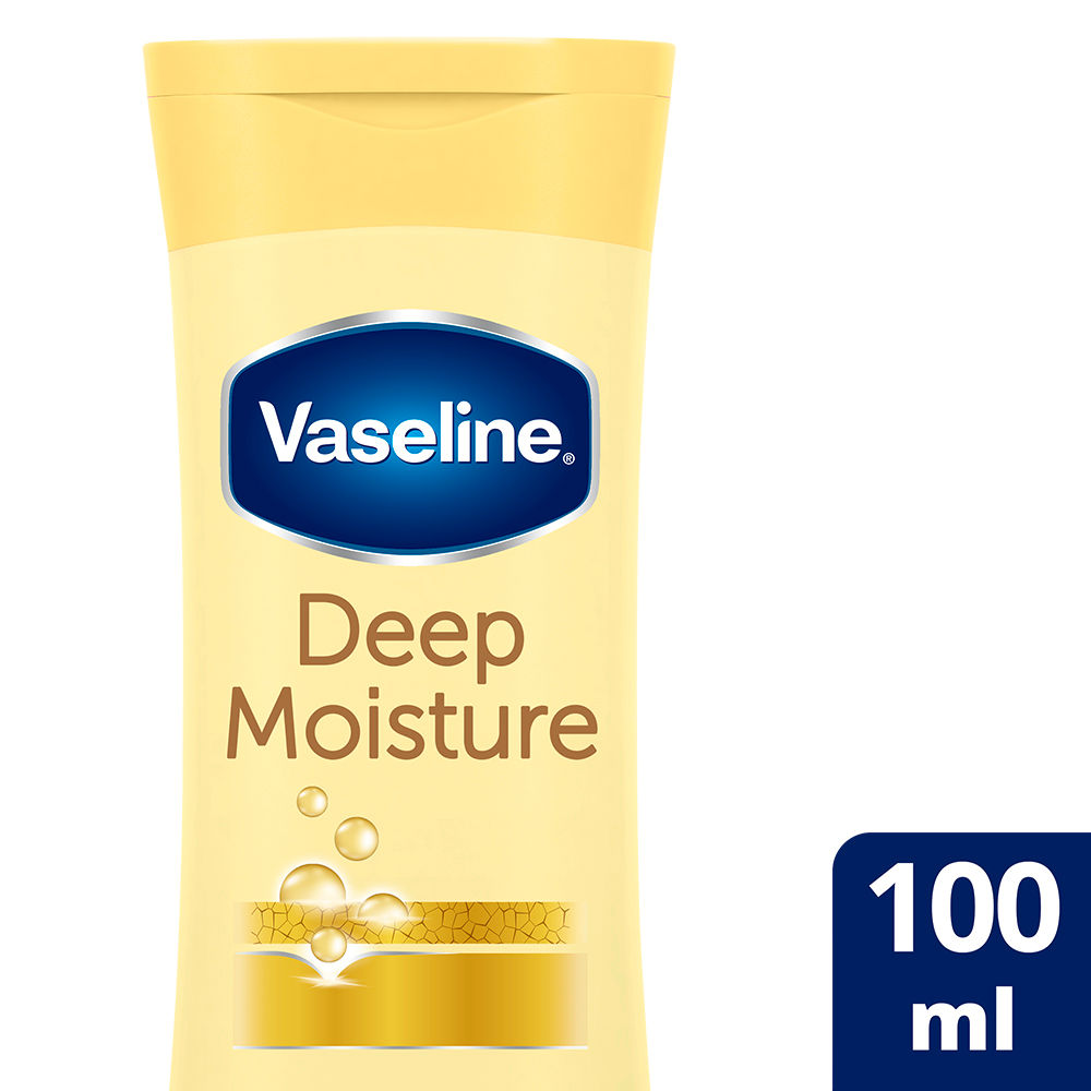 Buy Vaseline Intensive Care Deep Moisture Body Lotion 100 ml - Purplle