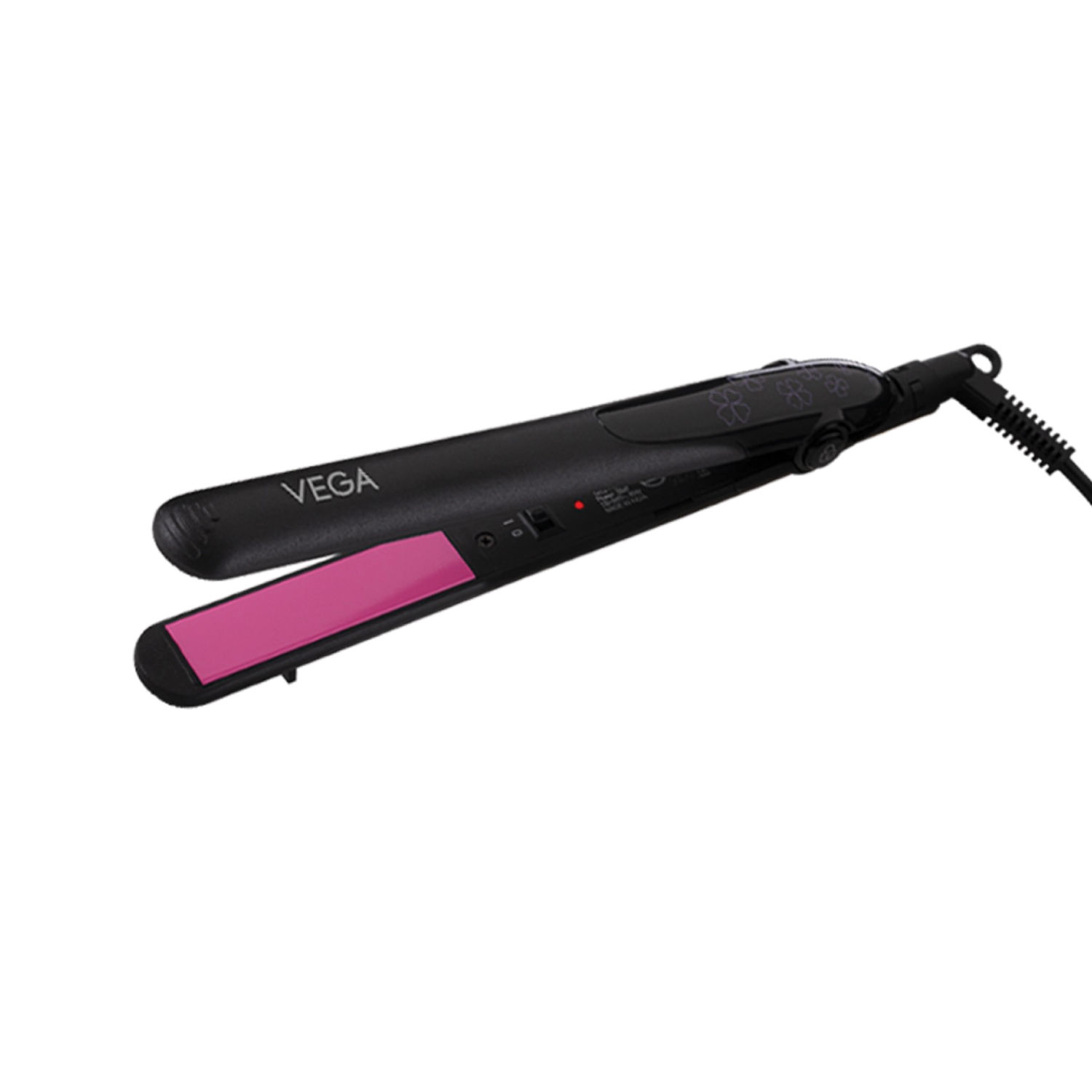 Buy VEGA Adore Hair Straightener with Ceramic Coated Plates & Quick Heat-Up (VHSH-18), Color May Vary, (Made In India) - Purplle