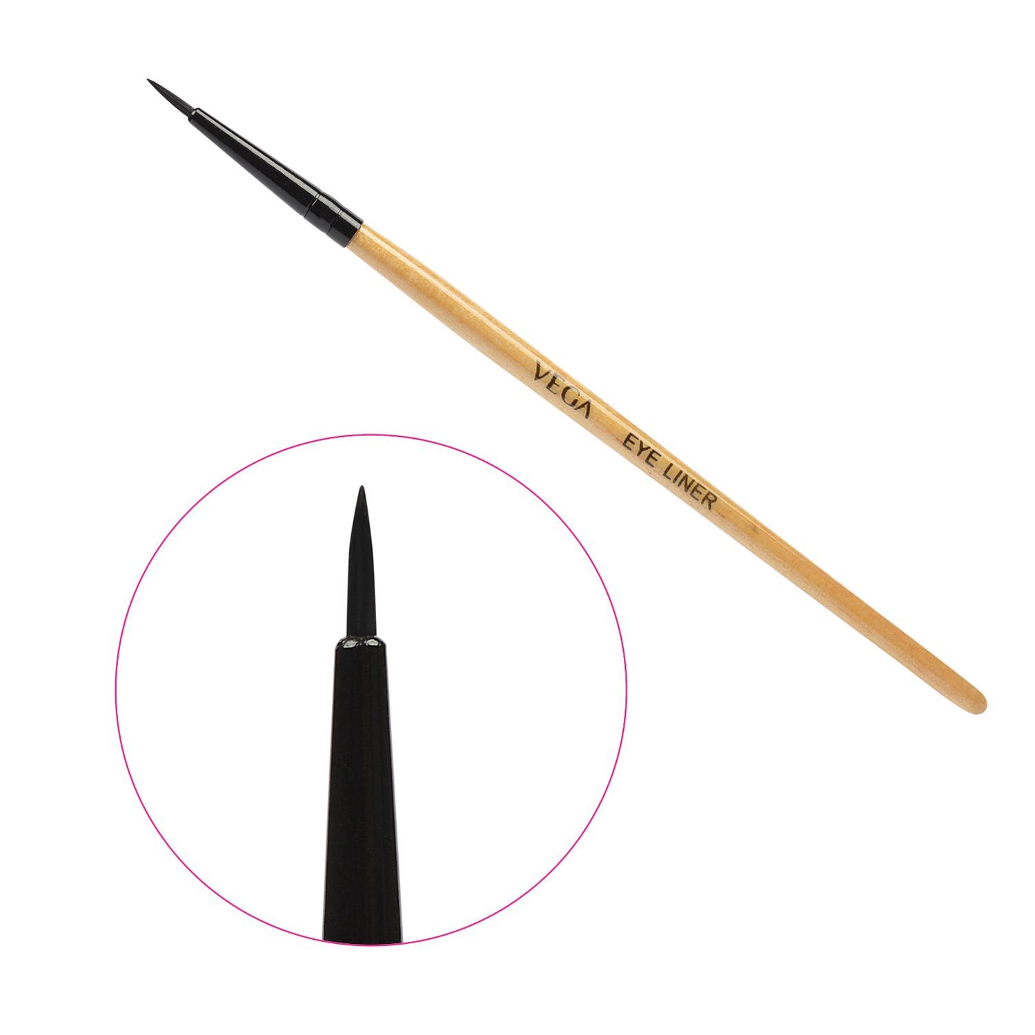 Buy VEGA Eye Liner Brush (EV-08) - Purplle