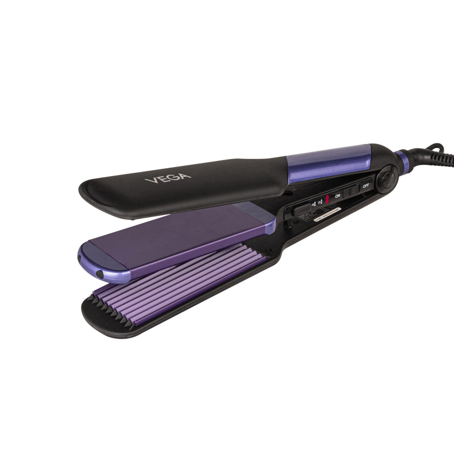 Buy Vega 2 in 1 Hair Styler (India's No.1* Hair Styler Appliance Brand) Straightener and Crimper (VHSC-01), Black - Purplle