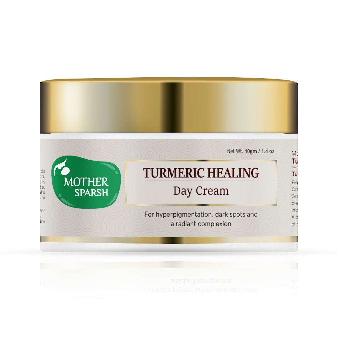 Buy Mother Sparsh Turmeric Healing Day Cream (40 g) - Purplle