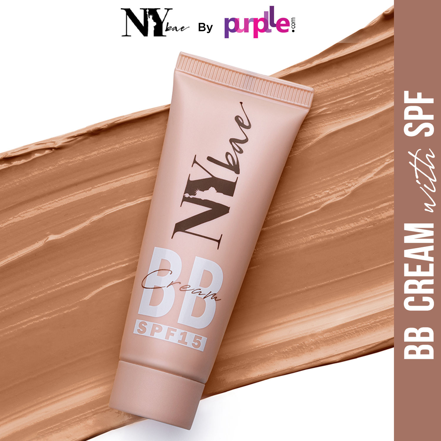 Buy NY Bae BB Cream with SPF 15 - Hot Cocoa 07 (25 g) | Dusky Skin | Cool Undertone | Enriched with Vitamins | Covers Imperfections | UV Protection - Purplle
