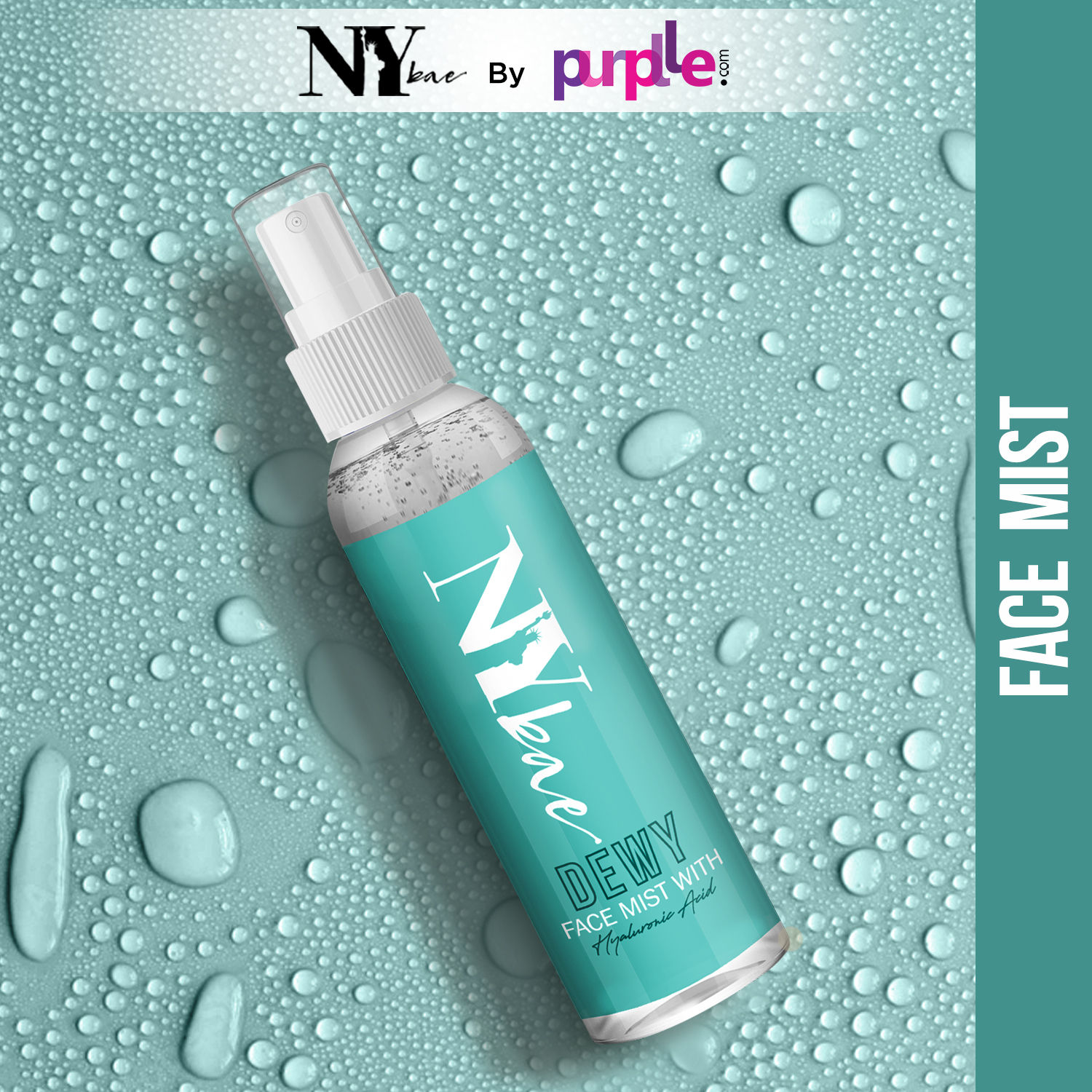 Buy NY Bae Dewy Face Mist With Hyaluronic Acid | Radiant Skin | Hydrating (110 ml) - Purplle