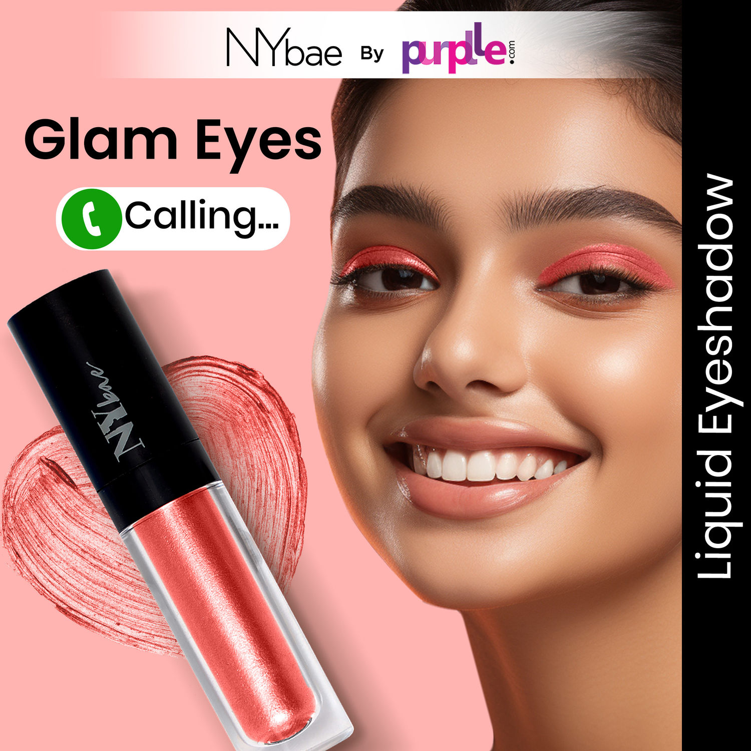 Buy NY Bae Eye Love Liquid Eyeshadow - Maroon Topaz 02 (2.2 ml) | Shimmer Finish | Highly Pigmented | Long lasting | Lightweight - Purplle