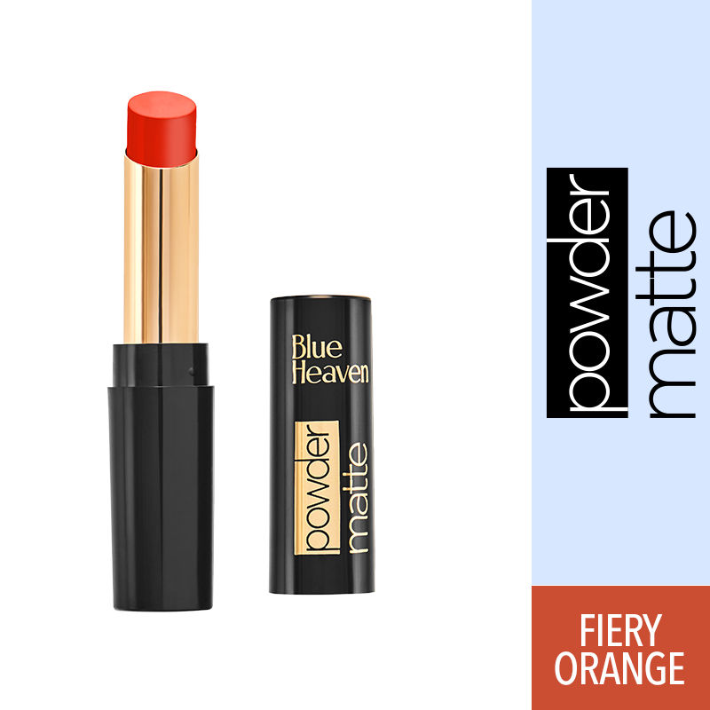 Buy Blue Heaven Powder Matte -Fiery Orange, O01 - Purplle